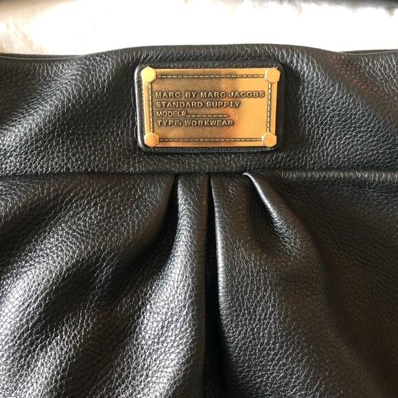 Marc By Marc Jacobs large black leather satchel - Picture 2 of 4
